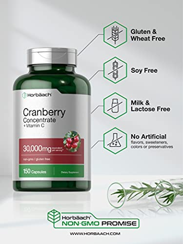 Foto 6 pulgar | Concentrado de Arándanos Rojos Horbäach con Vitamina C 30 ml - Venta Internacional