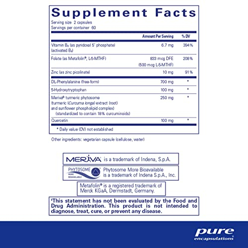 Foto 3 pulgar | Suplemento Pure Encapsulations Neuropure 120 Cápsulas - Venta Internacional.