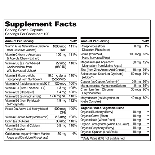 Foto 5 pulgar | Suplemento Multivitamínico Naturelo One Daily Para Hombres 120 Cápsulas - Venta Internacional.