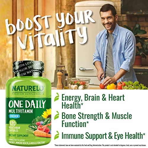 Foto 7 pulgar | Suplemento Multivitamínico Naturelo One Daily Para Hombres 120 Cápsulas - Venta Internacional.