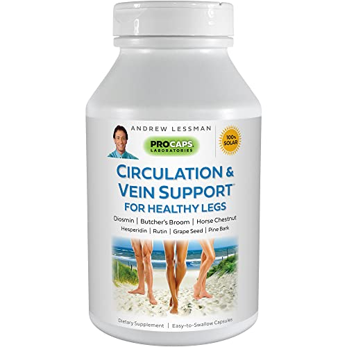 Suplemento Andrew Lessman Circulation & Vein Support 30 Cápsulas - Venta Internacional.