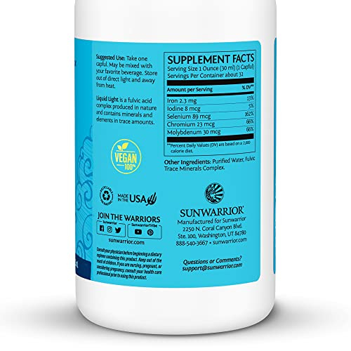 Foto 3 pulgar | Suplemento Sunwarrior Liquid Light Mineral Complex 960 Ml - Venta Internacional.
