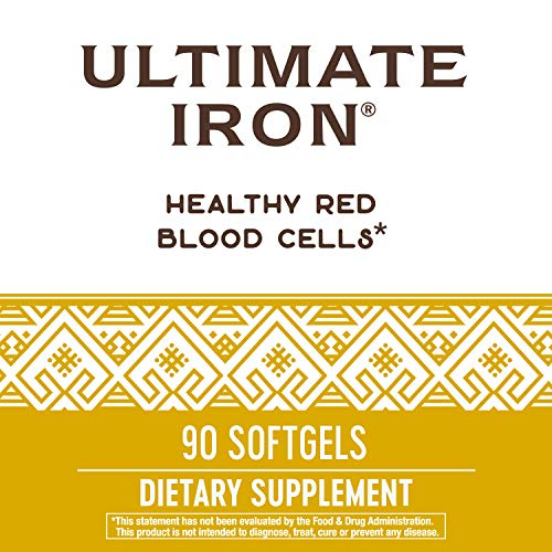 Foto 3 pulgar | Suplemento Nature's Way Ultimate Iron 50 Mg 90 Cápsulas Blandas - Venta Internacional.