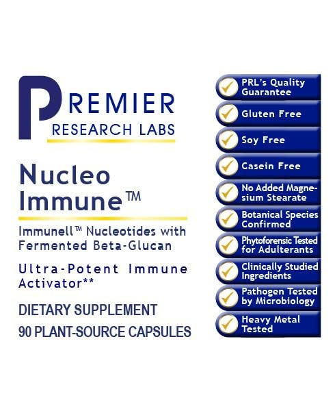 Foto 5 pulgar | Suplemento Nucleo Immune De Premier Research 90 Cápsulas Vegetales - Venta Internacional.
