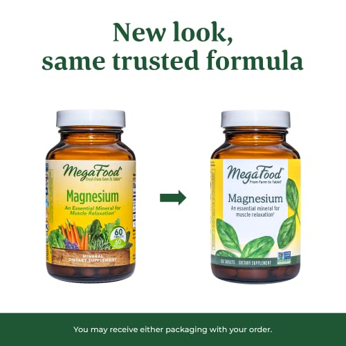 Foto 3 pulgar | Suplemento Megafood Magnesio 50 Mg Con 60 Tabletas De Espinacas Orgánicas - Venta Internacional.