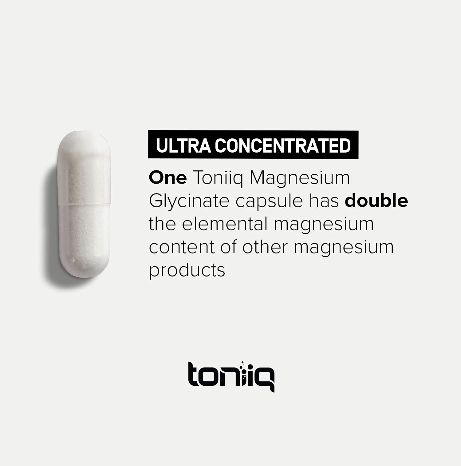 Foto 6 pulgar | Suplemento Toniiq De Glicinato De Magnesio De 3000 Mg Ultra Strength - Venta Internacional.
