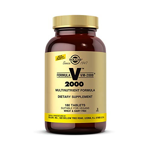 Foto 1 | Suplemento Solgar Formula Vm-2000 Multinutriente 180 Comprimidos - Venta Internacional.