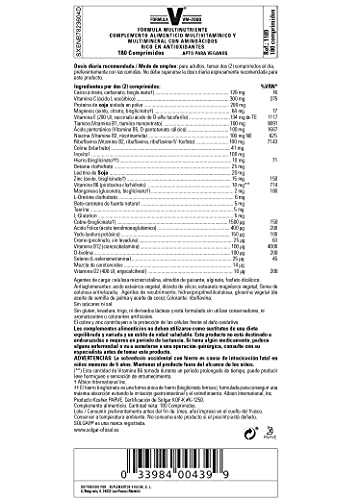 Foto 8 pulgar | Suplemento Solgar Formula Vm-2000 Multinutriente 180 Comprimidos - Venta Internacional.