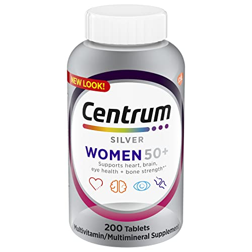 Foto 2 pulgar | Multivitamínico Centrum Silver Women 50+ con Vitamina D3 200 Comprimidos - Venta Internacional