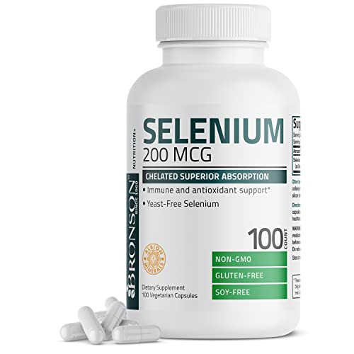 Foto 2 pulgar | Suplemento Bronson Selenium 200 Mcg Con Absorción Superior - Venta Internacional.