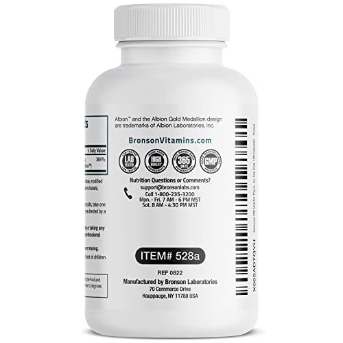 Foto 6 pulgar | Suplemento Bronson Selenium 200 Mcg Con Absorción Superior - Venta Internacional.