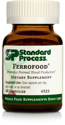 Foto 1 | Suplemento Standard Process Ferrofood 40 Cápsulas - Venta Internacional.
