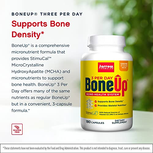 Foto 4 pulgar | Suplemento Jarrow Formulas Boneup Three Por Día, 180 Cápsulas - Venta Internacional.