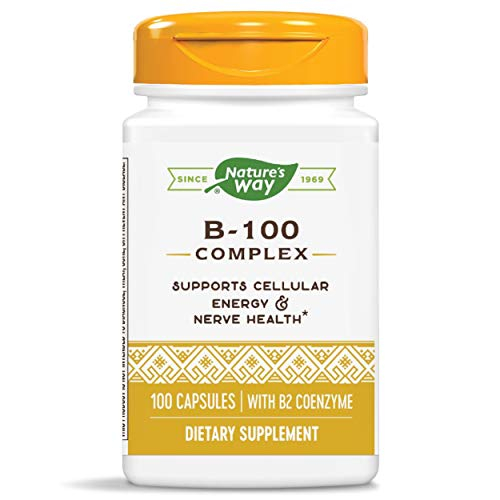 Foto 2 pulgar | Suplemento Del Complejo De Vitamina B-100 De Nature's Way, 100 Cápsulas - Venta Internacional.