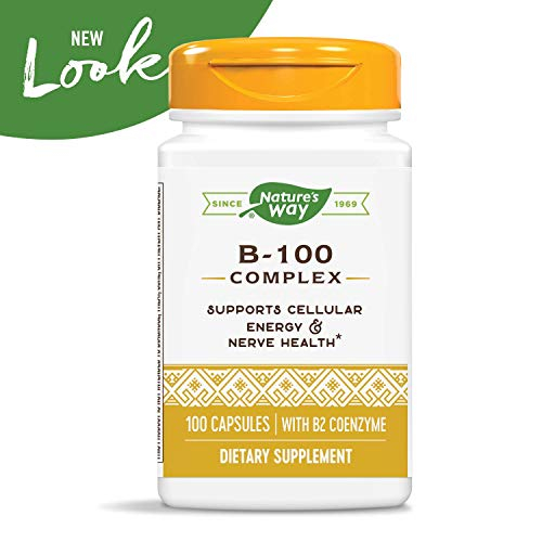 Foto 4 pulgar | Suplemento Del Complejo De Vitamina B-100 De Nature's Way, 100 Cápsulas - Venta Internacional.