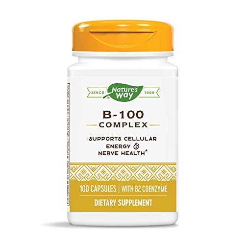Foto 5 pulgar | Suplemento Del Complejo De Vitamina B-100 De Nature's Way, 100 Cápsulas - Venta Internacional.