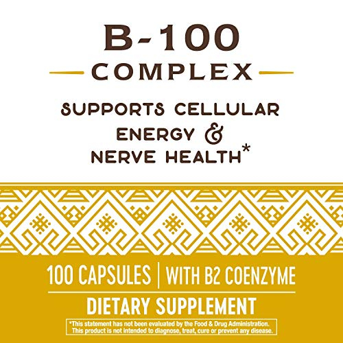 Foto 5 | Suplemento Del Complejo De Vitamina B-100 De Nature's Way, 100 Cápsulas - Venta Internacional.