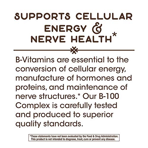 Foto 7 | Suplemento Del Complejo De Vitamina B-100 De Nature's Way, 100 Cápsulas - Venta Internacional.