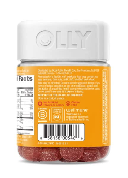 Foto 8 pulgar | Suplemento Gomoso Olly Kids Immune Con Wellmune, Saúco  - Venta Internacional.