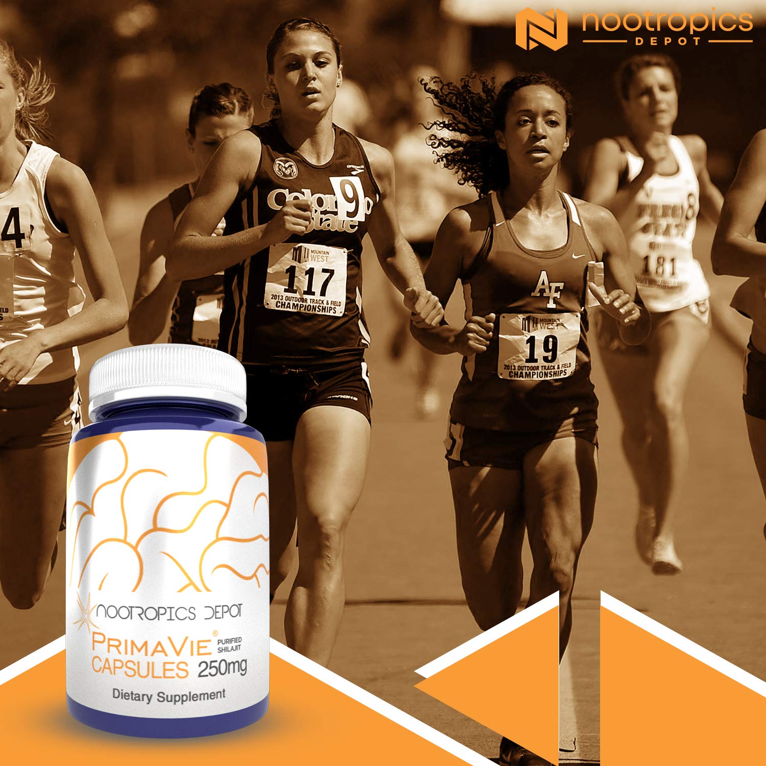 Foto 3 | Suplemento Nootropics Depot Primavie Shilajit En Cápsulas De 250 Mg - Venta Internacional.