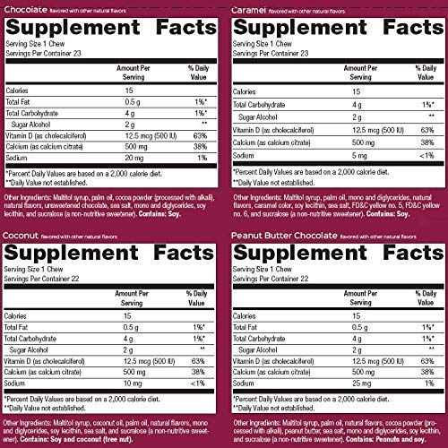 Foto 5 pulgar | Suplemento Bariatric Advantage De Citrato De Calcio, 500 Mg, Masticable - Venta Internacional.