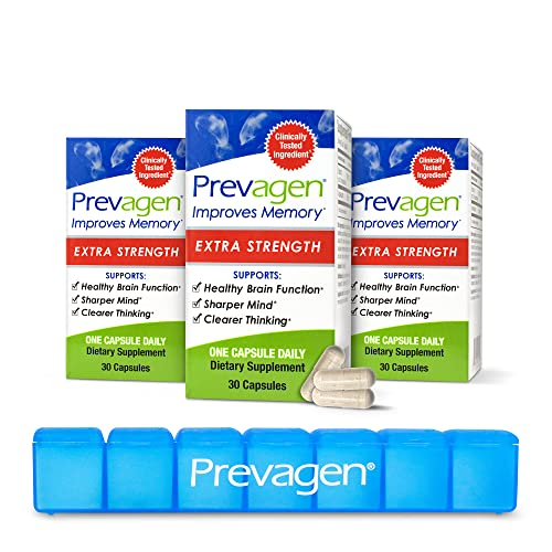 Foto 2 pulgar | Suplemento Prevagen Extra Strength 20 Mg 30 Cápsulas (paquete De 3) - Venta Internacional.