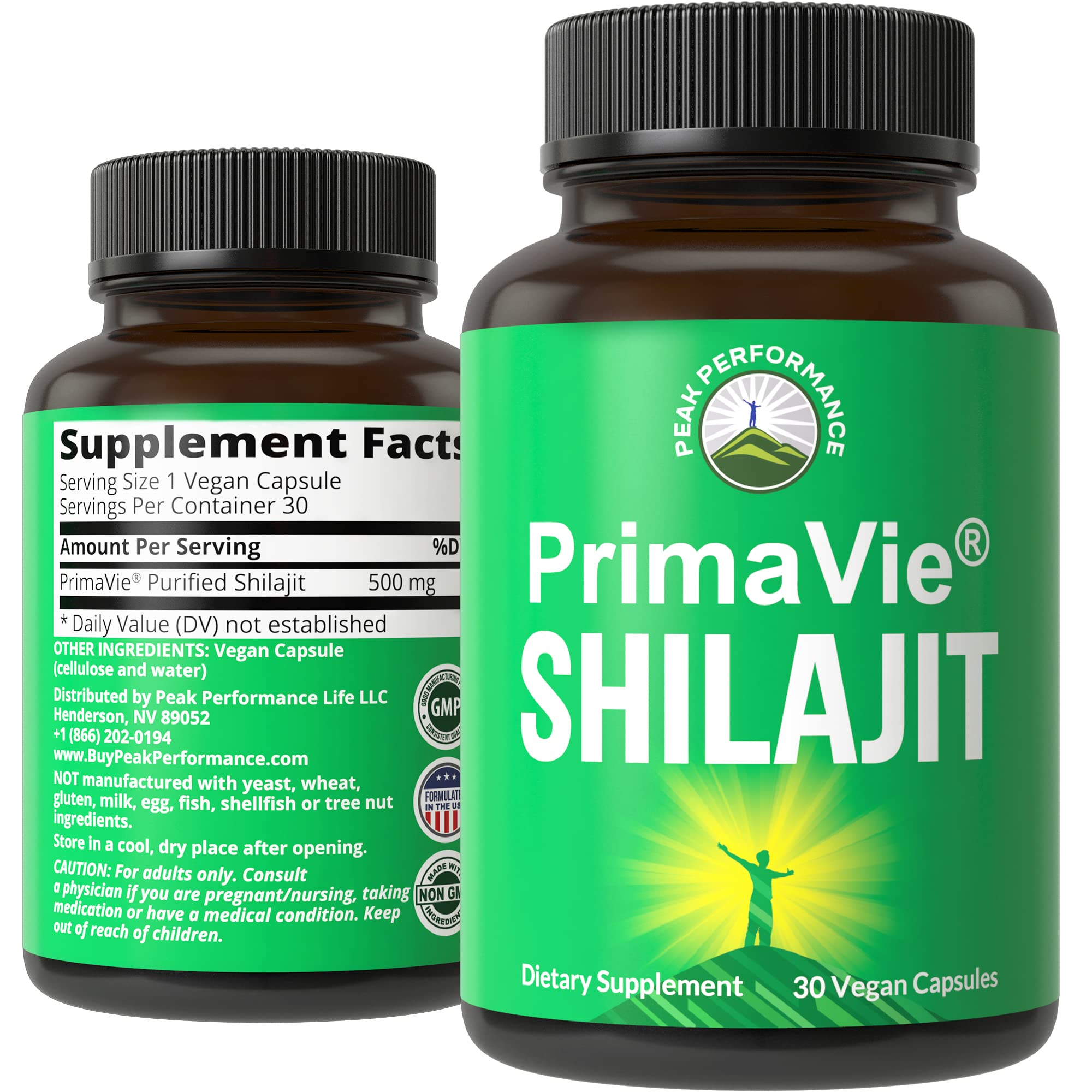 Foto 2 pulgar | Suplemento Primavie Purified Shilajit Capsu Primavie De Peak Performance - Venta Internacional.