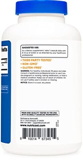 Foto 3 | Suplemento Nutricost Rutin 500 Mg 180 Cápsulas Sin Gluten - Venta Internacional.
