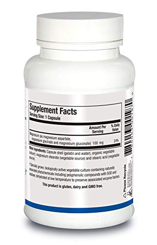 Foto 3 pulgar | Suplemento Biotics Research Mg-zyme Glicinato De Magnesio 100  - Venta Internacional.