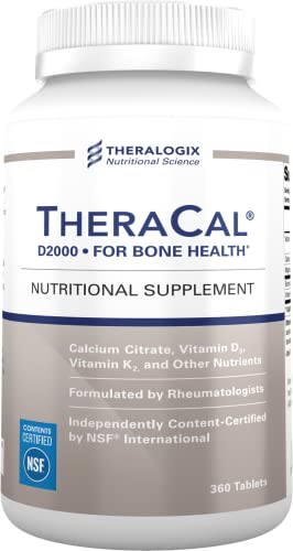 Foto 2 pulgar | Suplemento Para La Salud Ósea Theracal D2000 Con Calcio 360 Tabletas - Venta Internacional.