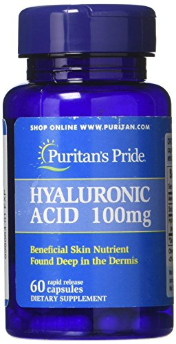 Foto 2 pulgar | Suplemento De Ácido Hialurónico Puritan's Pride 100 Mg 60 Cápsulas - Venta Internacional.