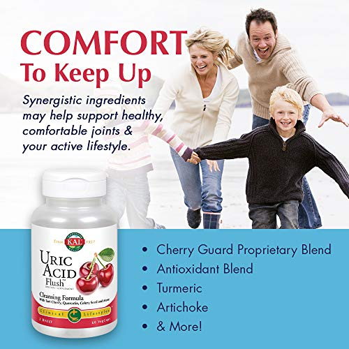 Foto 5 pulgar | Suplemento Kal Uric Acid Flush Tablets, 60 Unidades - Venta Internacional.