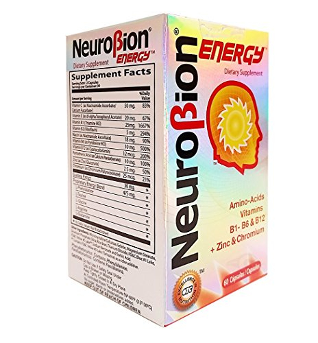 Foto 4 pulgar | Suplemento Neurobion Energy 60 Cápsulas (paquete De 3) Con Amino Ac - Venta Internacional.