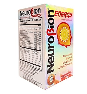 Foto 3 | Suplemento Neurobion Energy 60 Cápsulas (paquete De 3) Con Amino Ac - Venta Internacional.