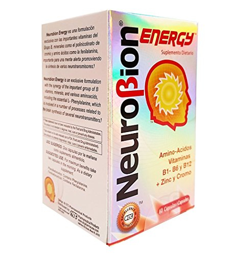 Foto 5 pulgar | Suplemento Neurobion Energy 60 Cápsulas (paquete De 3) Con Amino Ac - Venta Internacional.