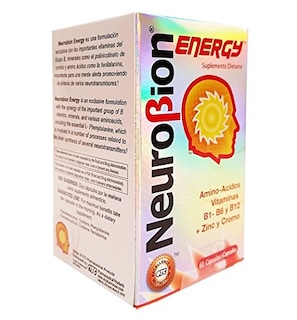 Foto 4 | Suplemento Neurobion Energy 60 Cápsulas (paquete De 3) Con Amino Ac - Venta Internacional.