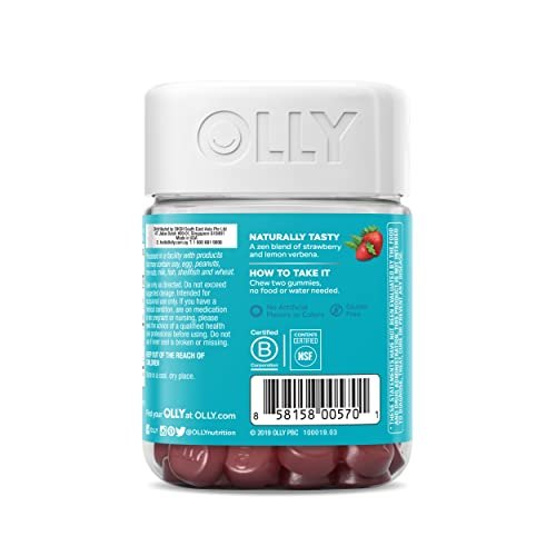 Foto 5 pulgar | Suplemento Olly Goodbye Stress Gummy Con Gaba, L-teanina 42c - Venta Internacional.