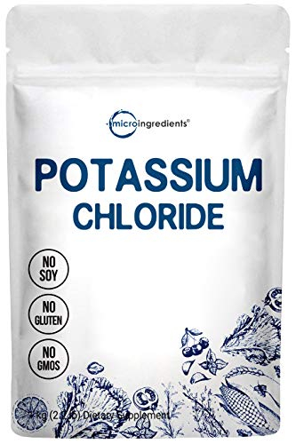 Microingredientes De Cloruro De Potasio En Polvo, 1 Kg, Sustituto De Sal - Venta Internacional.