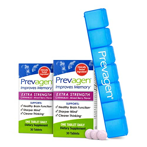 Foto 2 pulgar | Suplemento Prevagen Extra Strength 20 Mg 30 Comprimidos Masticables - Venta Internacional.