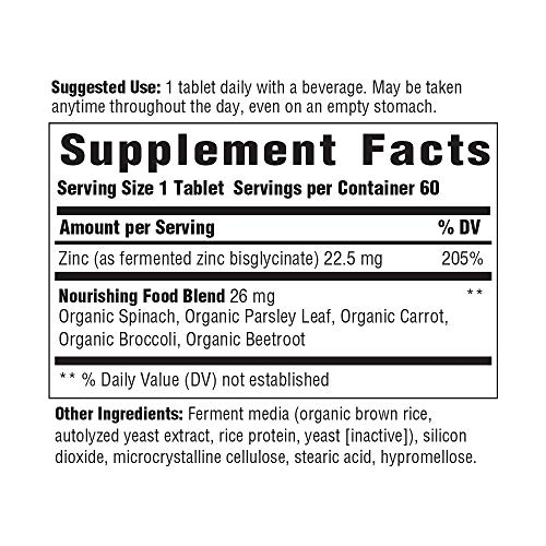 Foto 3 pulgar | Suplemento Megafood Zinc Immune Health Support 60 Comprimidos - Venta Internacional.