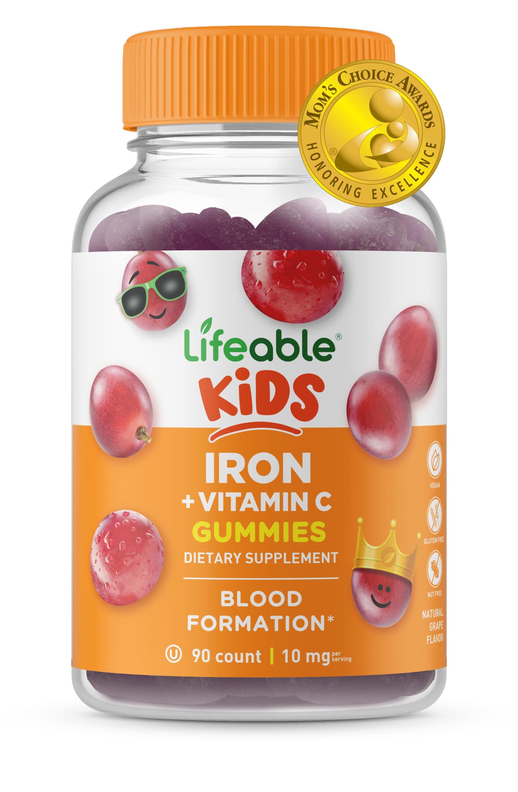 Foto 2 pulgar | Gominolas Iron Lifeable Para Niños Con Vitamina C 90 Gomitas - Venta Internacional.