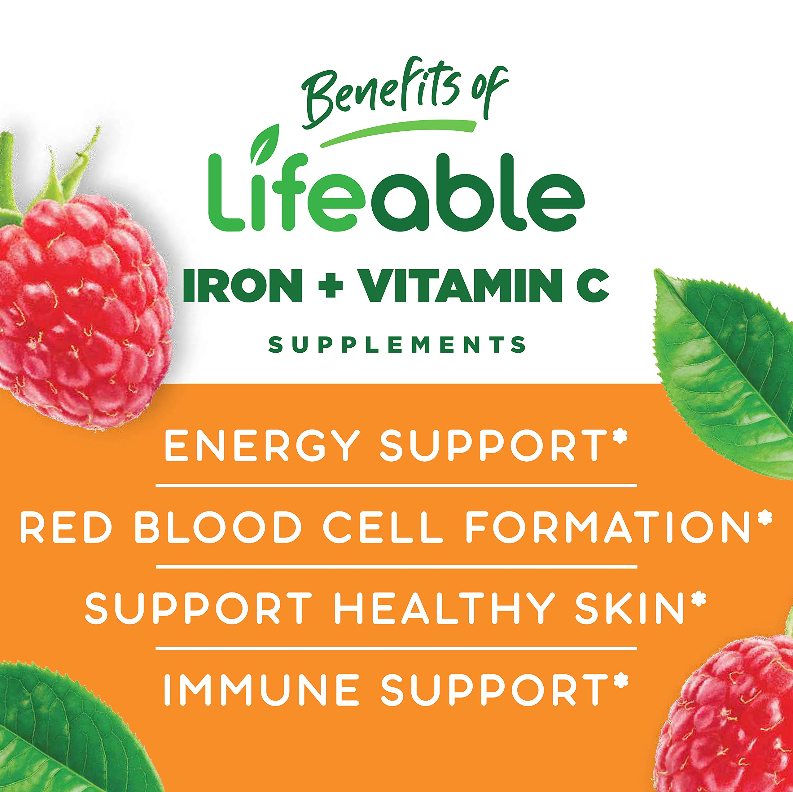 Foto 4 pulgar | Gominolas Iron Lifeable Para Niños Con Vitamina C 90 Gomitas - Venta Internacional.