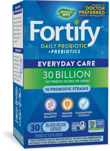 Foto 2 pulgar | Probiótico Nature's Way Fortify, 30 Mil Millones De Cápsulas Diarias - Venta Internacional.