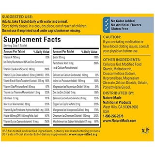 Foto 6 | Multivitamínico Hecho Por La Naturaleza Para Él, 90 Comprimidos Diarios Para Hombres - Venta Internacional.