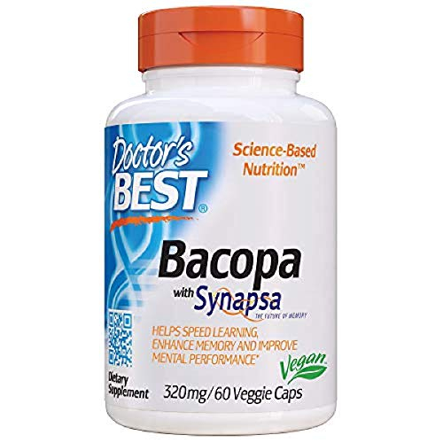 Foto 2 pulgar | Suplemento Doctor's Best Bacopa Con Synapsa 320 Mg 60 Comprimidos - Venta Internacional.