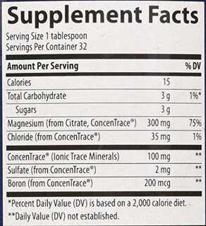 Foto 6 | Investigación De Oligoelementos De Magnesio Líquido, 300 Mg, 473 Ml - Venta Internacional.