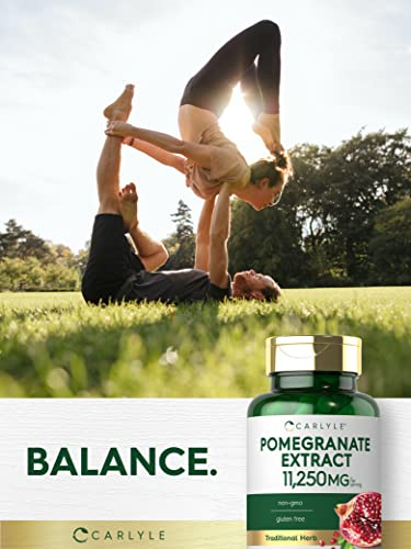 Foto 7 pulgar | Suplemento De Extracto De Granada De Carlyle, 11250 Mg, 100 Cápsulas - Venta Internacional.