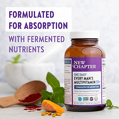 Foto 4 pulgar | Multivitamínico New Chapter Every Man's One Daily 55+ 72 Unidades - Venta Internacional.