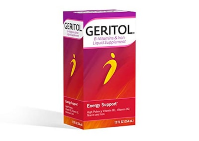 Foto 2 | Suplemento Geritol, Vitamina B Y Hierro Líquido, 360 Ml, Paquete De 2 - Venta Internacional.