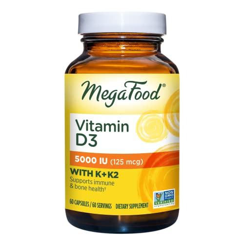 Foto 2 pulgar | Suplemento Megafood De Vitamina D3 5000 Ui (125 Mcg) 60 Cápsulas - Venta Internacional.